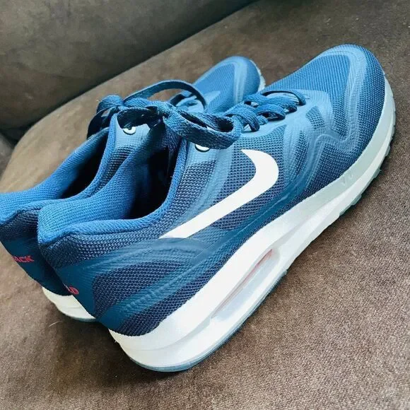 NEW Dark Navy NIKE AIR MAX NikeID Customs Mens 8 US Womens 39 EUR - Picture 6 of 10